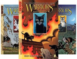 Warriors Manga - Ravenpaw's Path 3 Book Set - Shattered Peace, A Clan in Need, and The Heart of a Warrior