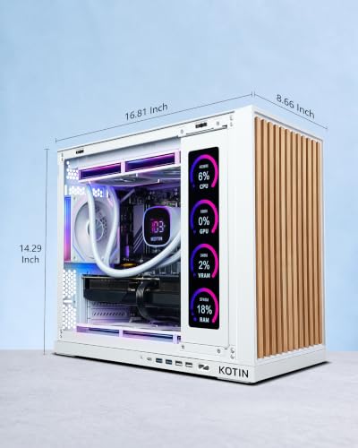 Image of KOTIN Gaming PC, Ryzen 7 9700X, RX 9070 XT 16GB, 32GB DDR5, 1TB SSD