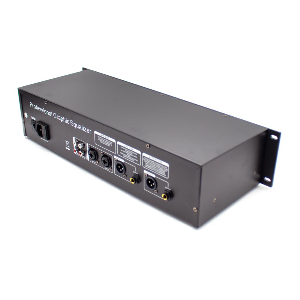 EQ-888 2HE Dual Spectrum Audio-Equalizer, Digital 31 Bands Audio Digital Effect DSP Equalizador Processor Stage KTV Sound System