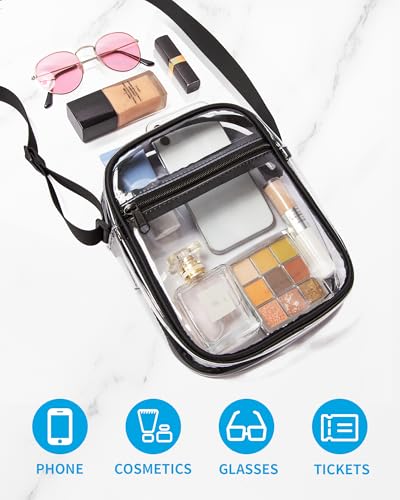 Vorspack Stadium-Approved Clear Crossbody Bag - image 4