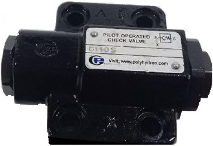 POLYHYDRON PILOT OPERATED CHECK VALVE CI10 (threaded/subplate type)