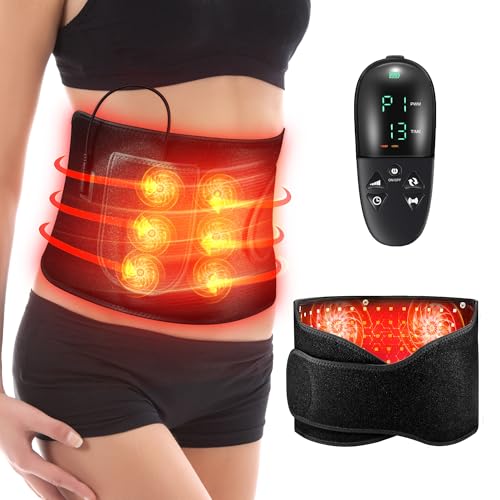Red-Light-Therapy-Belt-Vibration-Massage-Heated-Red-Light-Therapy-Device-for-Body-Wireless-Controller-3-in-1-Chips-660nm850nm-for-Back-Shoulder-Waist-Abdomen-Muscle-Pain-Relief-48-8-in