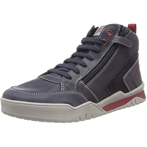 Geox J Perth Boy B Sneakers in Blue Cover