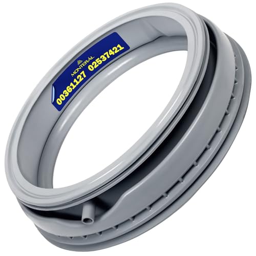 Guarnizione in Gomma per Oblo della Porta Lavatrice Ø 350/270 mm h-70 mm con Codice Originale 00361127 361127 per Bosch per Siemens 02537421 per Privileg - Garanzia di 10 Anni - MONTERAL