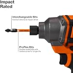 Klein Tools 32313HD 13-in-1 Multi-bit Ratcheting Screwdriver, Double-Ended Impact Bit Set, 12 Impact Driver Bits and 1/4-Inch Nut Driver