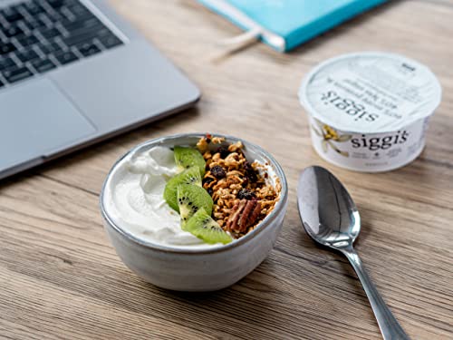 Siggi’s® Icelandic Strained Whole Milk Yogurt, Vanilla, 4.4 Oz. Single Serve Cup – Thick, Protein-Rich Yogurt Snack #TOP2