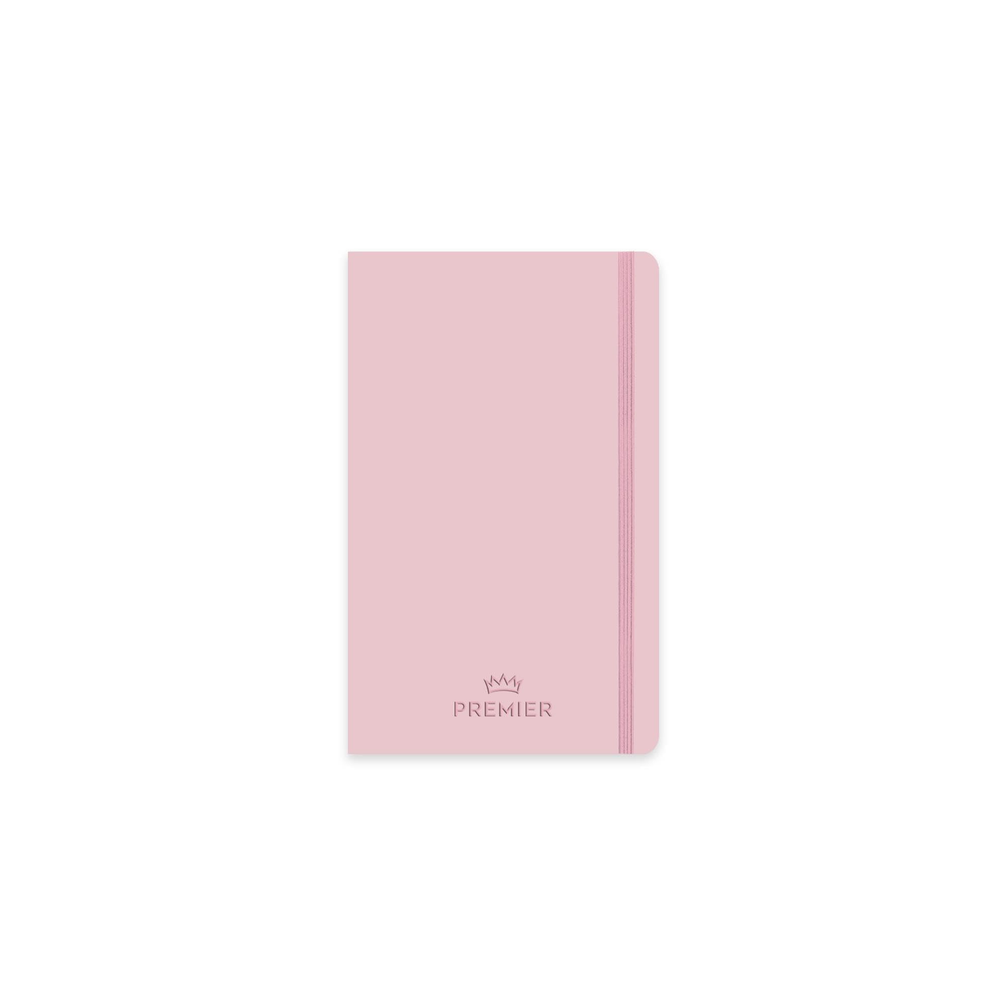 Keskin Color 9x14 80 Yaprak Çizgili Ciltli Premier Defter - Pembe