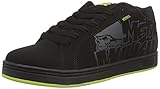 etnies fader vulc  Etnies Herren Metal Mulisha Fader Skateboardschuhe, Schwarz (003/BLACK/BLACK), 41