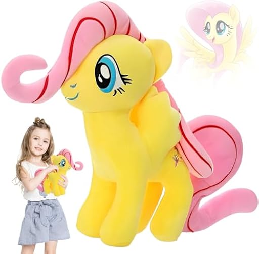 Peluche de Rainbow Dash, 20 cm Little Pony Peluche Juguete, Juguetes de Pelude de Dibujos Animados Caballo, Plush Caballo, Peluche Dibujos Animados Regalos de Cumpleaños para Niños | Ya disponible en tu tienda friki favorita! En mundofriki.es!