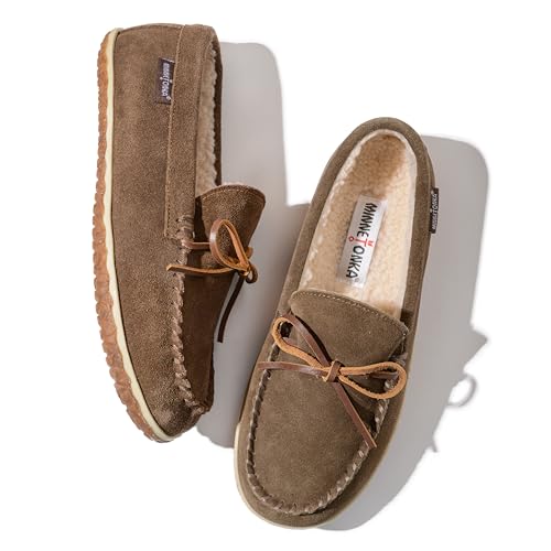 Minnetonka Mens TOMM Suede Leather Moccasins3
