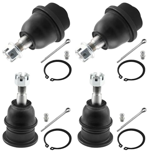 MotorbyMotor 4pc Front Upper & Lower Ball Joint fits for