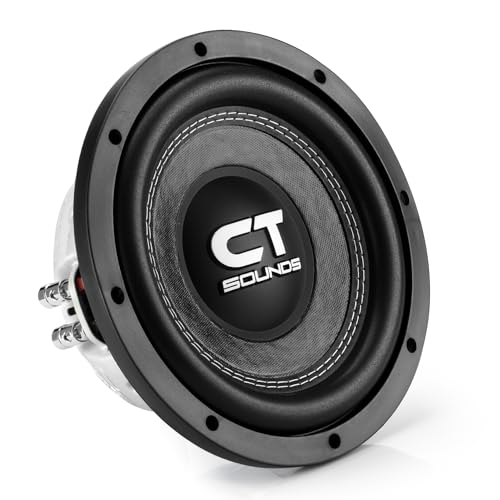 Image of CT Sounds Hydro 8 inch Dual 2-Ohm 600-Watt Shallow Mount Car Subwoofer