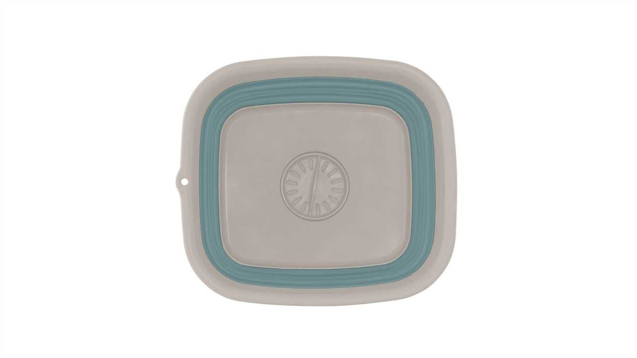 Outwell Collaps Waschschüssel mit Abfluss Classic Blue