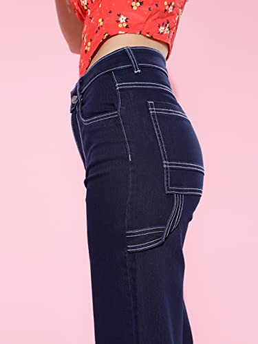 Image of Dolce Crudo High Rise Wide Leg Jeans for Women