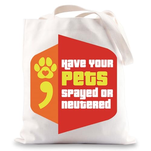 Tote bag Bob Fans MYSOMY en toile imprimée avec message de sensibilisation pour animaux