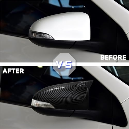 Coque de rétroviseur aspect carbone pour Corolla 2014-2017 - 3