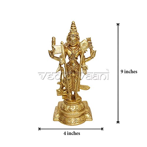 Vedic Vaani Lord Kartikeya Brass Statue and Incense Set #TOP29