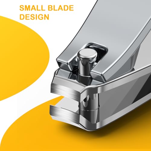 Image of BEZOX Safe Baby Nail Clippers, Small Jaw Kids Nail Clipper Trimmers for Infants, Child and Toddlers, Precision Nail Grooming Tool for Tiny Fingers and Toes - Silver