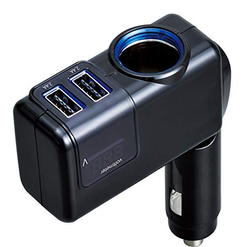 Amazon.co.jp: セイワ(SEIWA) 車内用品 シガーソケット増設分配器 電圧