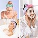LADES Soft Skincare Headband – Adjustable, Comfortable & Stretchy Fabric, Cute Patterns for Makeup, Facial – Non-Slip, Headband for Hair Control