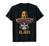 dia de los muertos - camicia da uomo con teschio di zucchero maglietta