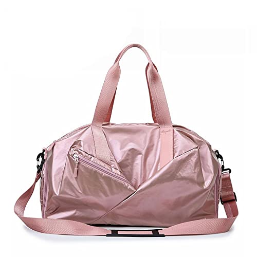 Unisex Bolsa de Viaje Grande, Bolsa Deporte con Compartimento Zapatos y Bolsillo Húmedo, Impermeable Bolsa Gimnasio, Grande Bolsa Viaje Mujer, para Fin de Semana Fitness Natación Cover