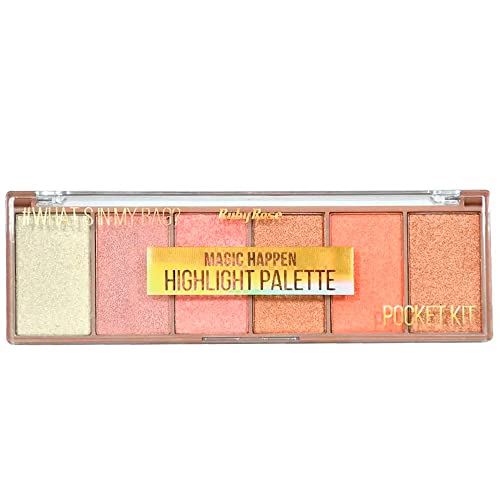 Paleta Iluminadora Pocket Magic Happen Ruby Rose Hb 7511