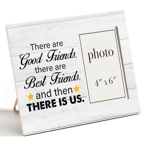 Zauly Friendship Quote Wood Picture Frame (4x6)
