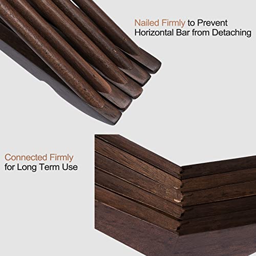 Elong Home Solid Wooden Hangers 30 Pack, Wood Suit Hangers With Extra Smooth Finish, Precisely Cut Notches & Chrome Swivel Hook, Wooden Clothes Hangers For Shirt Coat Jacket Dress #TOP3