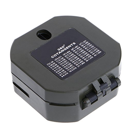Brújula de bolsillo magnética para geología y topografía miniatura 7