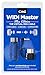 CME WIDI Master Blue - Limited Edition - Premium Bluetooth MIDI Adapter via 5-pin DIN MIDI - Ultra Low 3ms Latency - Advanced Wireless MIDI for Synthesizer EWI Keytar Pedalboard Digital Piano