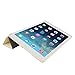 KHOMO iPad Air 2 Case - Dual Series - Ultra Slim Cover with Auto Sleep Wake Feature for Apple iPad Air 2nd Generation Tablet, Gold (ip-air-2-gold-2)