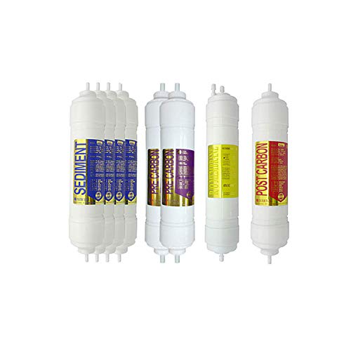 8EA Premium - Filtro de agua de repuesto para purificador de agua LG, 1 año, WQD74RJ5, WQD74WJ1, WQD74MJ6-1 micra