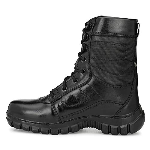 Image of SHOE DAY Leather Combat Army Boot /DMS Shoes for Men ARM13