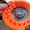 Drill Bit Sharpener 2025 Upgrade Multipurpose Drill Sharpener 118 Degree Angle Grinder Drill Bit Sharpener Power Drill Bit Grinding Tool for 2 to 13mm Drill Bits for Grinding 125mm Grinder (1PC)