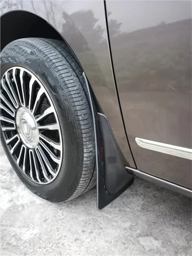 Guardabarros protectores de barro para coche: juego de 2 piezas delanteras y traseras 4
