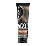 Syoss Color Glaze Cool Brunette 130 ml, Gloss tonalizzante con effetto laminazione, formula protettiva con cheratina. Dura fino a 8 lavaggi. Applicazione facile in 5 minuti.