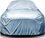 iCarCover 18-Layers Premium Car Cover Waterproof All Weather Weatherproof UV Sun Protection Snow Dust Storm Resistant Outdoor Exterior Custom Form-Fit Full Padded Car Cover with Straps (184' - 193' L)