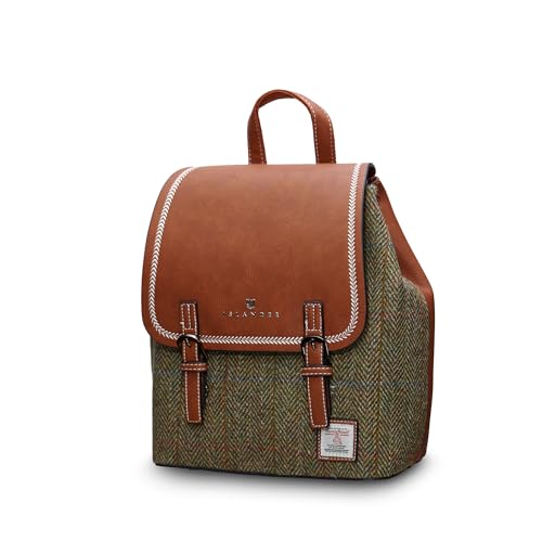 Harris Tweed® Jura Backpack, Chestnut Herringbone2
