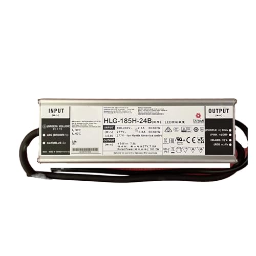 JGGCKNOGG 185W ��d��+��d�������\�h���C�o�[ HLG-185H 15V 20V 24V 30V 36V 42V 48V 54V(HLG-185H-48B 48V)�B