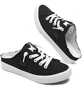 BENPAO Women's Slip on Sneakers Canvas Slip ons Shoes Fashion Comfortable Mules Womens Non Slip L...