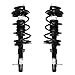UNITY AUTOMOTIVE 2-11061-11062-001 Front 2 Wheel Complete Strut Assembly Kit 2000-2005 Ford Focus , Black