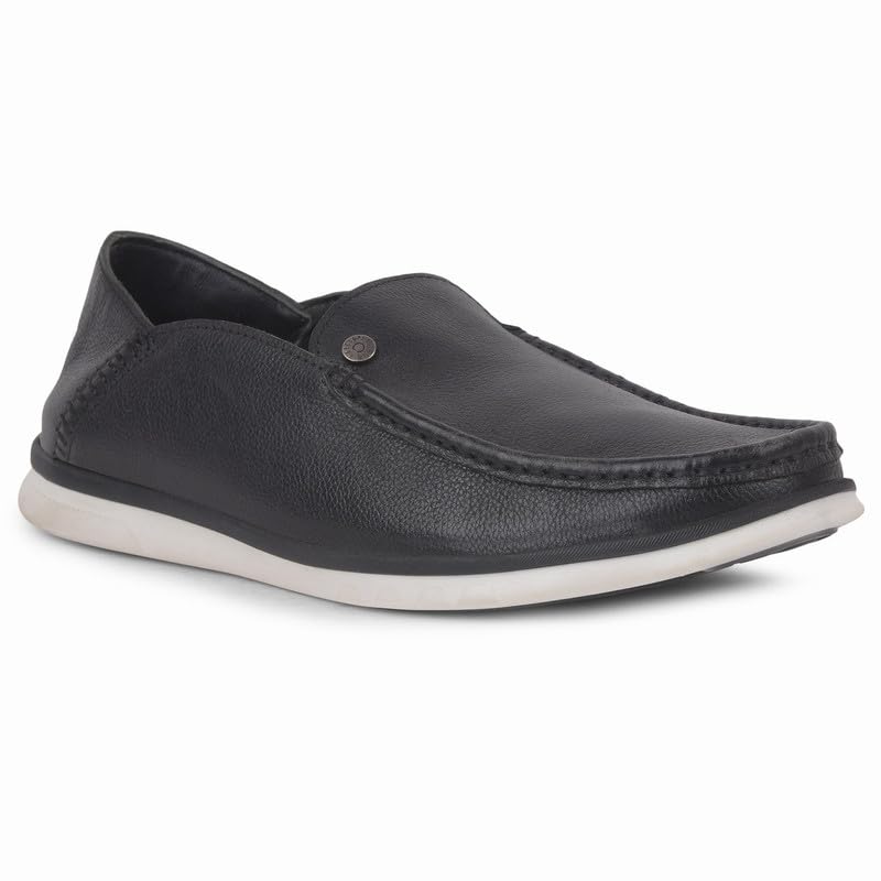 Leather Slip-Ons for Men by LEE COOPER-picture-10