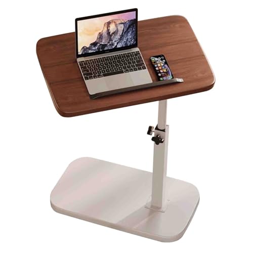 Mesa de cama ajustable para evitar malas posturas en espacios pequeños con tablero inclinable