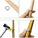 1 Piece Wood Ring Mandrel Adjuster Stick Ring Enlarger Stick Ring Shaping Wood Jewelry Making Tool Jewelers Making Repairing Tool for Creating and Shaping Rings