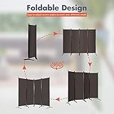Zoom IMG-1 giantex paravento interno con 4 Zoom IMG-1 giantex paravento interno con 4
