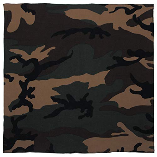 MFH Max Fuchs Bandana. Cotton. 55 x 55 cm. Woodland