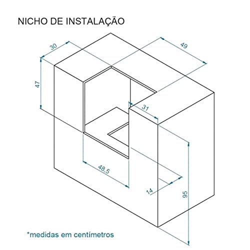 FOGAO A GAS MINI COOK 2 Q PRETO FOSCO GAS GLP