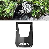 QWNFGHG For 2025 NMAX155 NMAX 155 アドオン拡張クロスバーナビゲーションブラケットカーブラケット携帯電話ブラケット nmax155 nmax 155 (ブラケット + クロスバー)