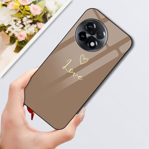 Image of COLORflow Back Cover Compatible with OnePlus 11R 5G | Heart Notes Color Customized | Shockproof TPU Bumper with Camera Protection Back Cover Compatible with OnePlus 11R 5G